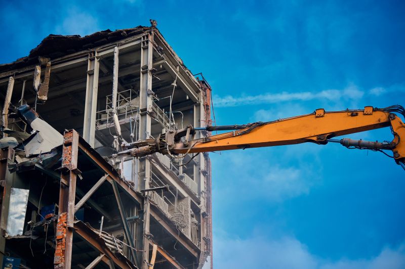 Demolition Equipment in Action