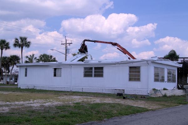 Mobile Home Demolition in Fairbanks
