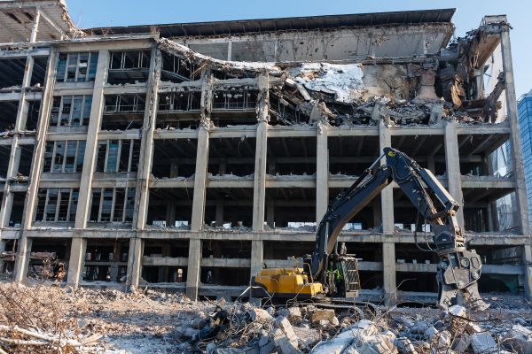 Commercial Building Demolition in Fairbanks